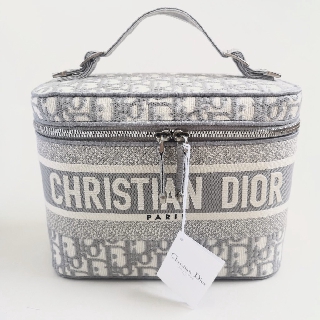 New Dior vanity bag Grey full set #Lzaa1407