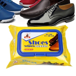 CSH แผ่นเช็ดทำความสะอาดรองเท้า ผ้าเช็ดทำความสะอาดรองเท้า Shoes Wipes รุ่น Shoewipes-00e-J1