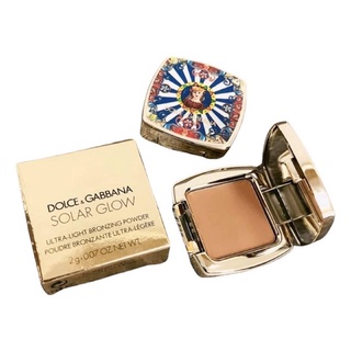 เฉดดิ้ง Dolce &amp; Gabbana Solar Glow Ultra Light Bronzing Powder 30 Sunrize 2g.