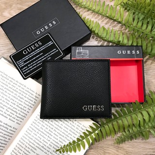 Guess Factory Short Wallet กระเป๋าสตางค์ใบสั้นวัสดุหนังแท้นิ่มสวยอยู่ทรง