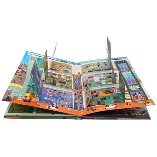 ใหม่‼️7ปก🚓Usborne the ultimate book of Cities , Vehicles , construction, Planet earth, planes , space pop-up