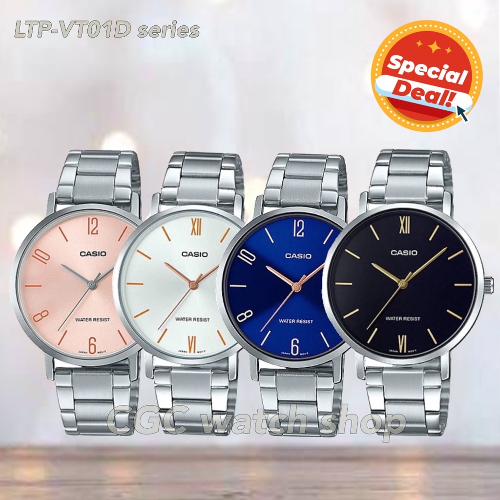 นาฬิกา Casio รุ่น :  LTP-VT01D series