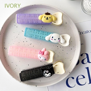 Ivory กิ๊บติดผมหน้าม้า รูป Kuromi Cinnamoroll เพิ่มวอลลุ่ม จับเองได้ DIY สําหรับผู้หญิง