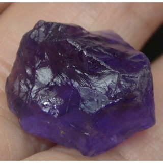 พลอยแอเมทิสต์ก้อน (Amethyst Rough) 21 กะรัต (9028)