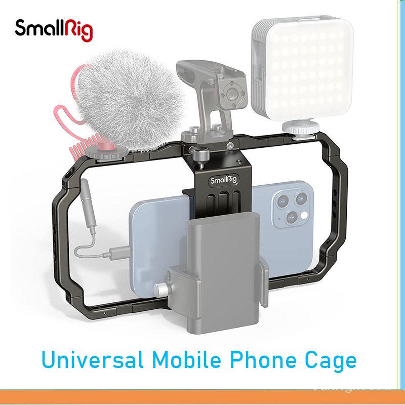 SmallRig Universal Mobile Phone Cage Smartphone Video Rig Filmmaking ...