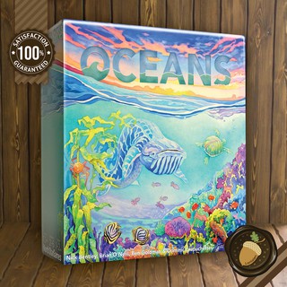 Oceans Deluxe บอร์ดเกม คู่มือภาษาอังกฤษ (Boardgame บอร์ดเกม การ์ดเกม เกม)