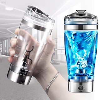 เครื่องปั่นผสมเวย์โปรตีนแบบชาร์จ USB 450ml