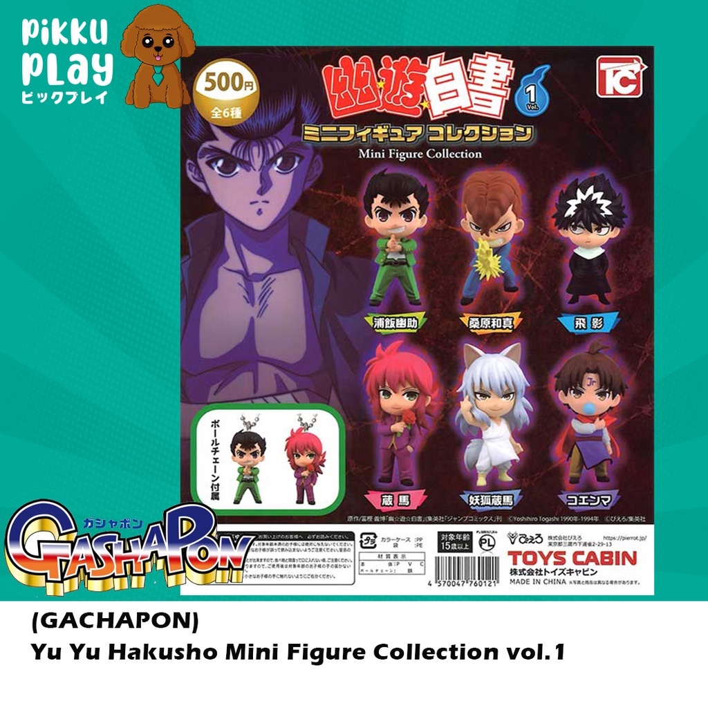 (Gachapon) Yu Yu Hakusho Mini Figure Collection vol.1 Anime Mini Figure