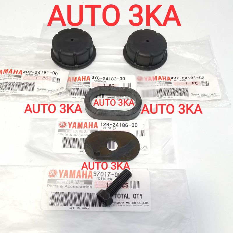 ยาง DAMPER TENGKI TANK RXZ RZR ORI ORIGINAL YAMAHA 3Y6-24183-00 12R-24186-00 4H7-24181-00 97017-08030 98002-08030