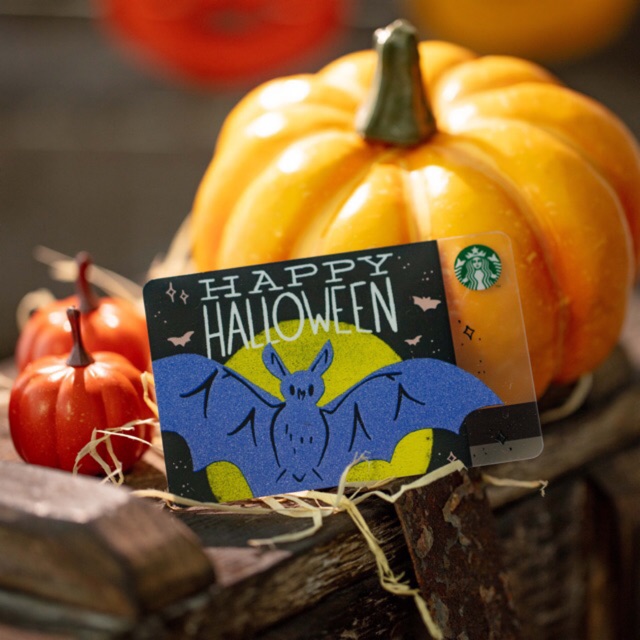 Starbucks card Happy Holloween 2019