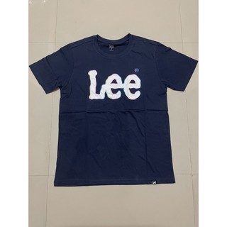 Lee รุ่น LE 1020 สีกรมท่าและสีเหลือง เสื้อยืดคอกลมผู้ชาย เสื้อยืดแขนสั้น ใหม่ ของแท้💯%