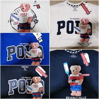 พร้อมส่ง!! ⭐️เสื้อยืด POLO ของแท้ 100%🐻 เสื้อหมี Polo Ralph Lauren รุ่น Polo Bear  (Size M​, L)