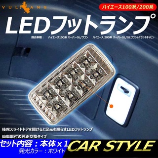 โคมไฟ LED Hiace 100 Series KDH200 Series commuter ventury(2004-2018) สําหรับตกแต่งห้อง 1 ชิ้น hiace commuter ventury