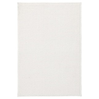 IKEAแท้ ขายถูกมาก FINTSENฟีนท์เซน พรมเช็ดเท้า, ขาว, 40x60 ซม.