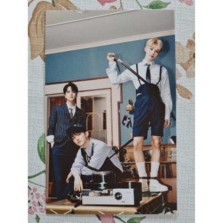 [พร้อมส่ง] โปสการ์ด ยองฮุน คิว นิว Younghoon Q New The Boyz 2021 Seasons Greetings Film Club A4 Postcard