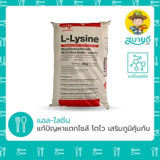 แอลไลซีน ไลซีน ไลซีนแมว🐱 อะมิโนแอซิตสำหรับสัตว์ 🥩 1 กิโลกรัม แก้ปัญหาโตช้า กินน้อย โตไว ไซส์ใหญ่ สบายดีซัพพลายแอนด์โค