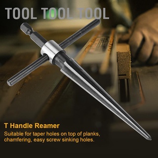 เครื่องมือเจาะรูสะพานสายรูปทรงตัว T Reamer Hex