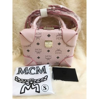 แท้💯 MCM Soft Berlin Crossbody Visetos Small