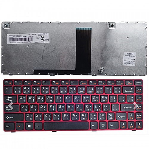 คีย์บอร์ดโน๊ตบุ๊ค Lenovo V480 T2TS-US NSK-B6JSW mp-10a23us-6867 Keyboard Notebook (สินค้าใหม่,ภาษาอั