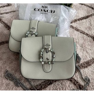 Coach  GEMMA CROSSBODY IN COLOR GREEN SIGNATURE