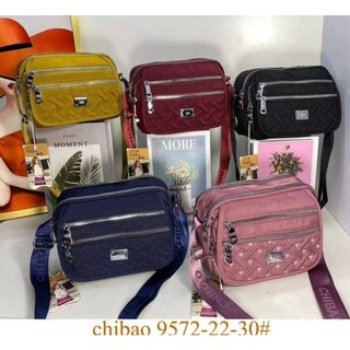 CHIBAO Cbao กระเป๋าสะพายข้าง 9572-22-30 (ผ้าใบ) 5RES