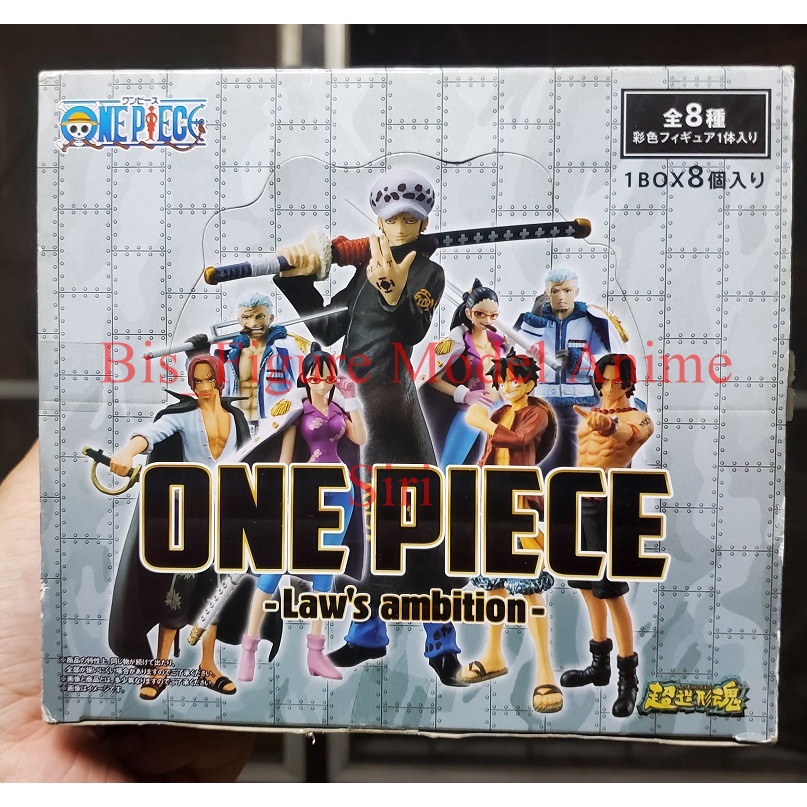 วันพีช One Piece - Law's ambition 8 ตัว (PVC Figure)