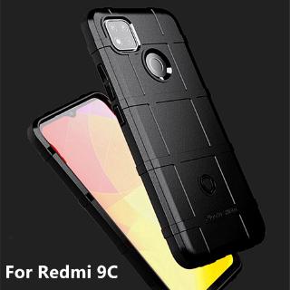 Xiaomi Redmi 9C Silicone Durable Shockproof Fitted Case For Redmi 9C 6.53 Rugged Shield Armor shell