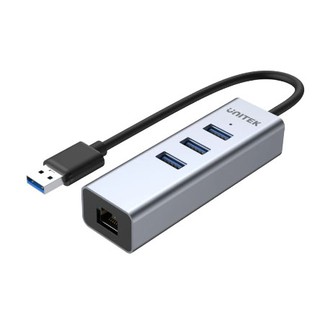 UNITE Y-3083Q USB3.0 to RJ45 to HUB 3 port