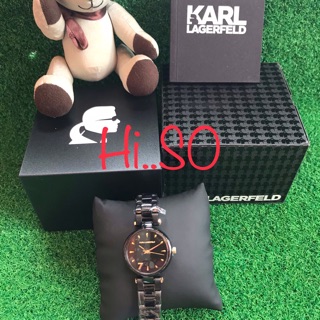 💕New!!นาฬิกา “KARL LAGERFELD ”รุ่น KL5003 สีดำสวยมากค่ะ