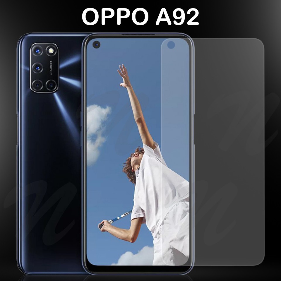 ฟิล์มกระจก เต็มจอ กาวเต็มแผ่น ออปโป้ เอ92 Full Glue Tempered Glass Screen For OPPO A92 (6.5)