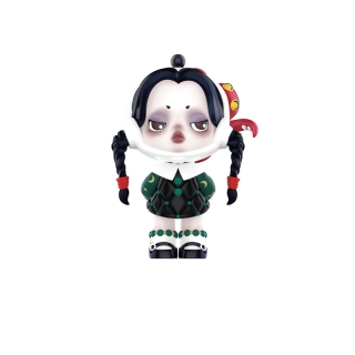 Pop MART ฟิกเกอร์ SKULLPANDA x THE ADDAMS FAMILY Series