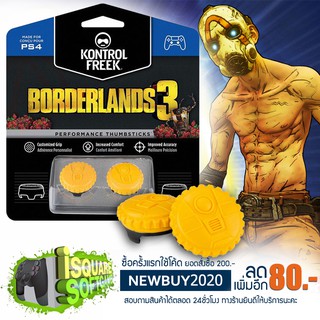 KF KontrolFreek Borderlands 3 Claptrap Performance Thumbsticks for PlayStation 4 (PS4) (PS5) and Pro Controller