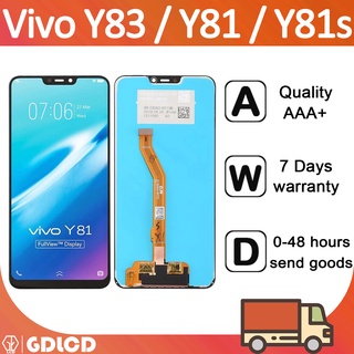 สําหรับ Vivo Y83 LCD Y81 Y81s จอแสดงผล LCD หน้าจอสัมผัส เปลี่ยนหน้าจอ LCD และชิ้นส่วนซ่อมดิจิไทเซอร์ แบบเต็มรูปแบบ