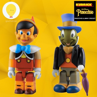 gachabox Kubrick Disney Pinocchio and Jiminy Cricket set2 - ของแท้ พร้อมส่ง Medicom Toy - Figure ของสะสม