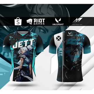 เสื้อยืด ลายเกม ign valorant free agents full sublimation 2022