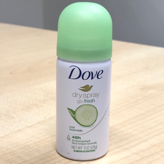 Dove Dry Spray Antiperspirant Deodorant Cool Essentials 1 oz(28g