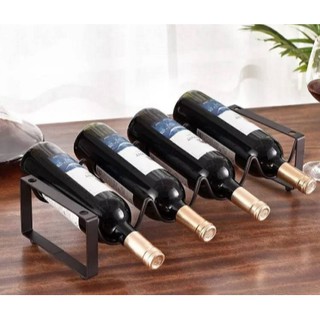 ที่วางขวดไวน์ เคาน์เตอร์บาร์ ชั้นเก็บไวน์ *มีของพร้อมส่ง* Red wine storage rack