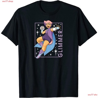 She-Ra And The Princess Of Power Glimmer T-Shirt เสื้อยืด ดพิมพ์ลาย เสื้อยืดผ้าฝ้าย คอกลม cotton ความนิยม discount Unise