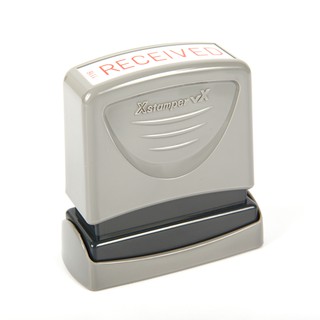 ตรายางหมึกในตัว "RECEIVED" เอ็กซ์สแตมเปอร์ 1116/Self-inking rubber stamp "RECEIVED" X-Stamper 1116