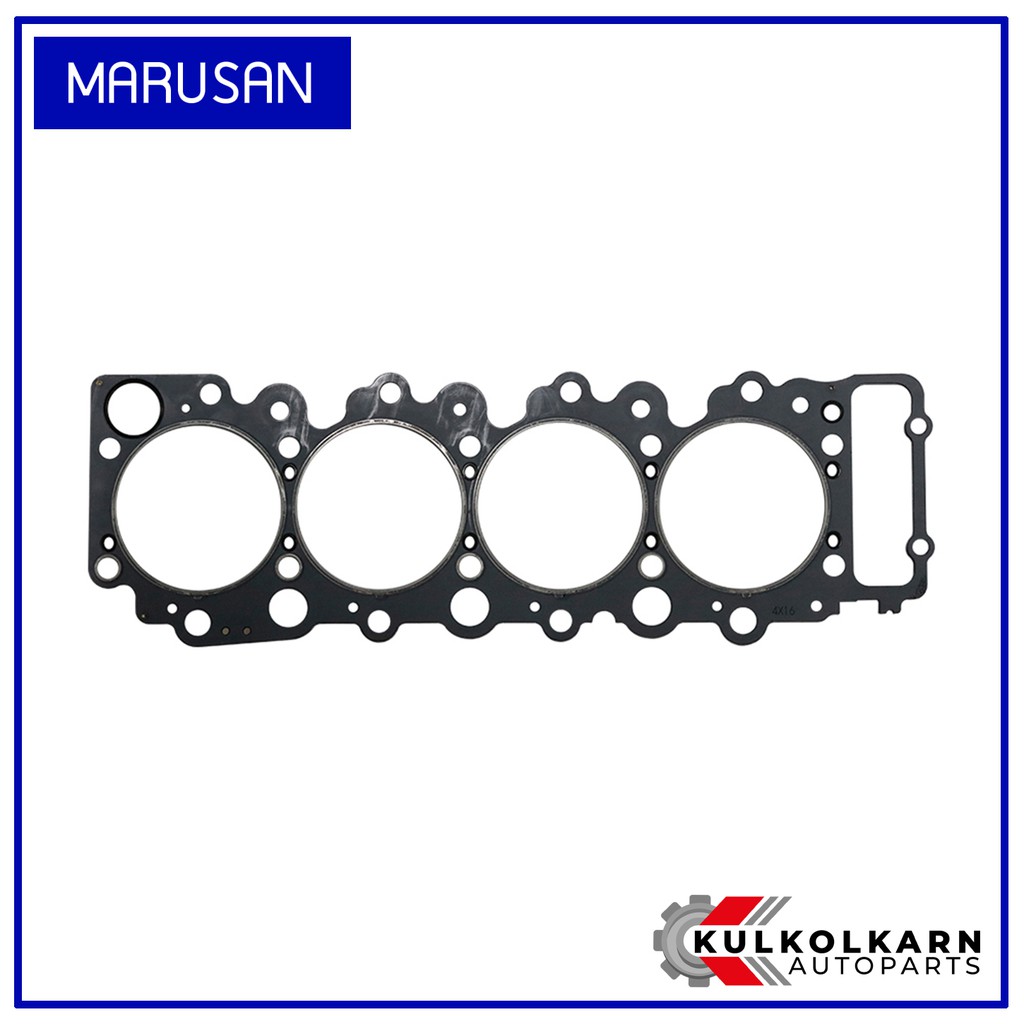 MARUSAN ปะเก็นฝาเหล็ก ISUZU NQR '06 175hp เครื่อง 4HK1-TC-C 1.575mm (01-B0015)