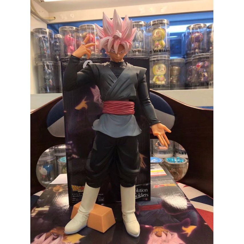 Dragon Ball Z Grandista ROS Resolution of Soldiers Super Saiyan Rose Goku Black Gokou PVC Figure Col