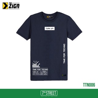 7th street เสื้อยืด รุ่น Time For Techno