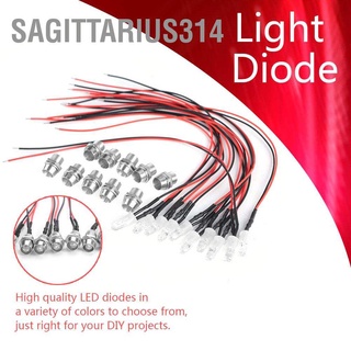 Sagittarius314 ไดโอดเปล่งแสง Led 12V 8 มม. สว่างมาก 10 ชิ้น