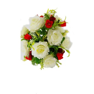 Rose Bee แจกันกุหลาบโลซาน (White)