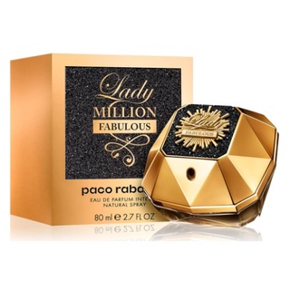 ของแท้!!! New Paco Rabanne Lady Million Fabulous EDP Intense for women 80 ml ป้ายไทย (พร้อมส่งค่ะ)