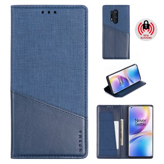 เคส OnePlus 8 7T 7 6T 6 Pro 8Pro 7TPro 7Pro⭐ผ้า ผิว สถานที่น่าสนใจแม่เหล็ก กระเป๋าสตางค์ เคสโทรศัพท์มือถือพับได้⭐MUXMA(มั๊กม่า)