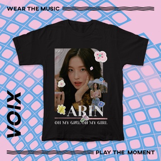 คอตต้อนคอกลมเสื้อยืด พิมพ์ลาย Kpop Oh My Girl "Dun Dance" Hyojung Mimi YooA Seunghee Jiho Binnie Arin สําหรับผู้หญิงS-5X