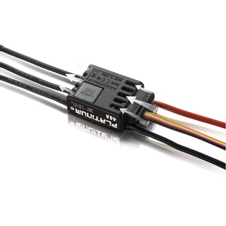 สปีด เฮลิคอปเตอร์ เครื่องบิน 40a V4 ใช้กับไฟ 3-4s Hobbywing Platinum ESC อุปกรณ์ชุดไฟ Rc