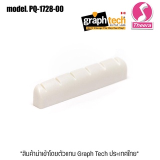 Nut กีต้าร์ GRAPHTECH รุ่น PQ-1728-00 หย่องบนกีต้าร์ GRAPHTECH TUSQ 6 STRING ACOUSTIC NUT  ของแท้ จากตัวแทนจำหน่ายในไทย