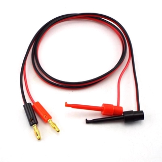 อุปกรณ์เชื่อมต่อสายเคเบิ้ล 4 มม . Banana Plug To Test Hook 1 ม . ( 3 . 3 ฟุต )